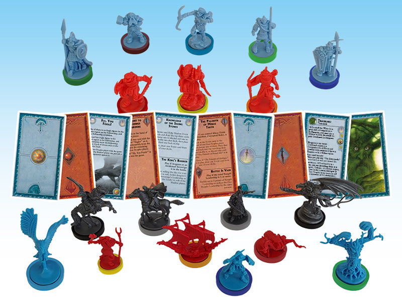 Lord of the Rings War of the Ring: Colored Plastic Rings