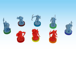 Lord of the Rings War of the Ring: Colored Plastic Rings