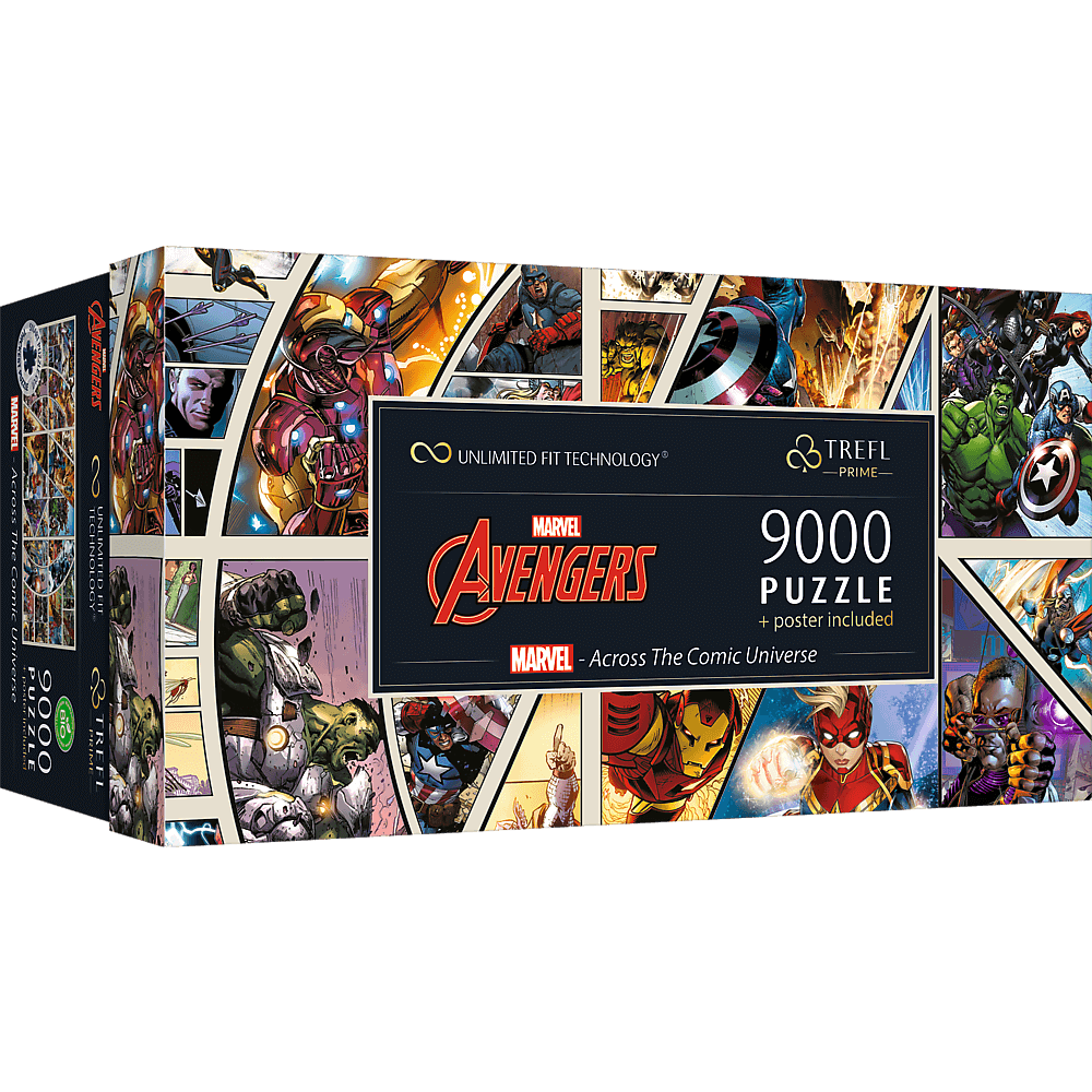 Puzzle Trefl: 9000 piece Marvel: Across the Comic Universe