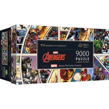 Puzzle Trefl: 9000 piece Marvel: Across the Comic Universe