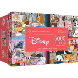 Puzzle Trefl: 6000 piece The Great Book of Disney