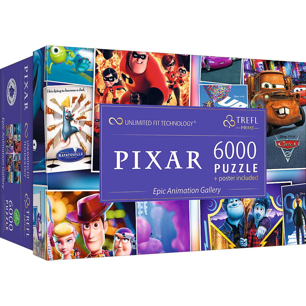 Puzzle Trefl: 6000 Piece Epic Animation Gallery Disney Pixar