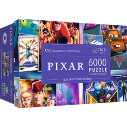 Puzzle Trefl: 6000 Piece Epic Animation Gallery Disney Pixar