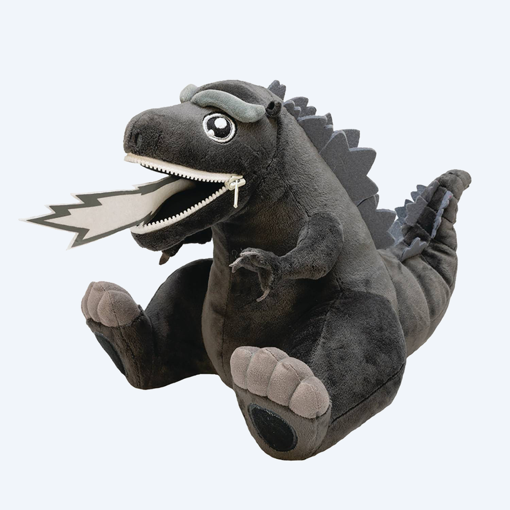 Plush Godzilla: Black And White