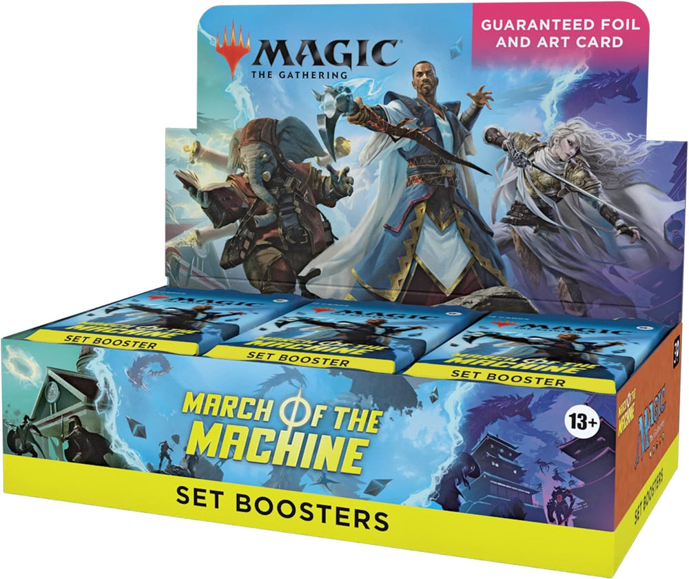 Magic the Gathering: March of the Machines Set Booster Display