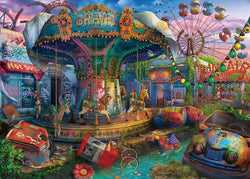 Puzzle Ravensburger: 1000 piece Gloomy Carnival