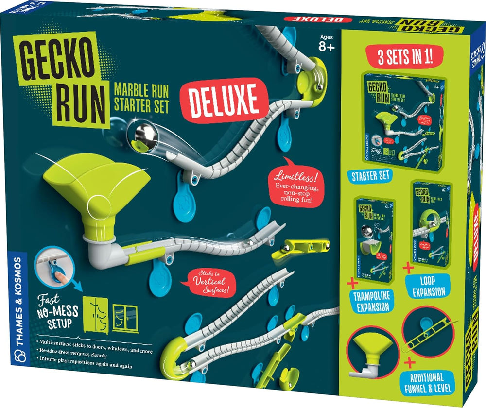 Gecko Run: Marble Run Starter Set - Deluxe