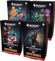 Magic the Gathering: Universes Beyond Commander Deck - Marvel Super Heroes