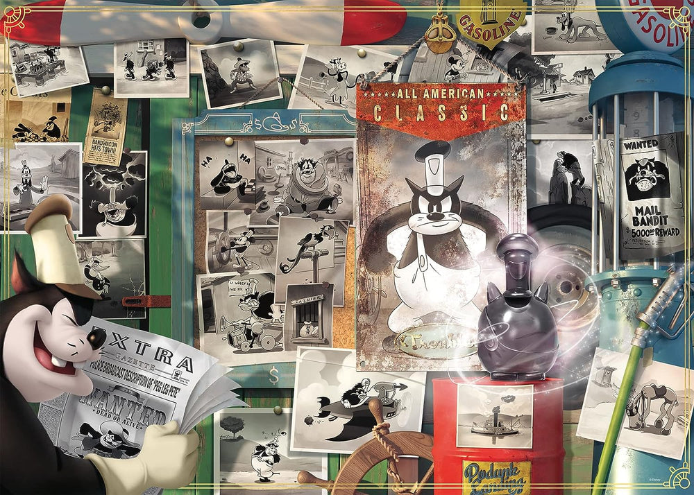 Puzzle Ravensburger: 1000 piece Disney Villainous: Pete