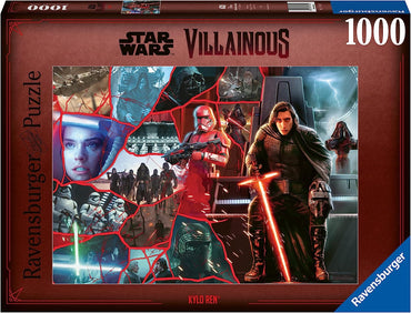 Puzzle Ravensburger: 1000 piece Star Wars Villainous: Kylo Ren