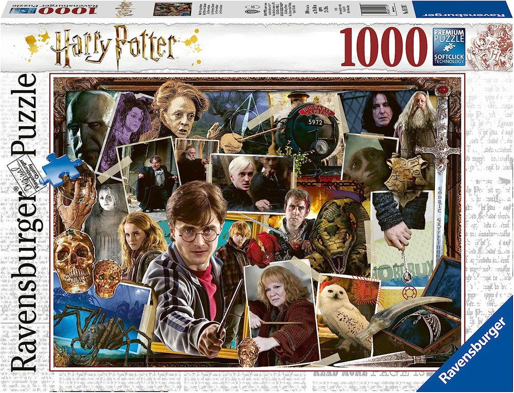 Puzzle Ravensburger: 1000 piece Harry Potter: vs Voldemort