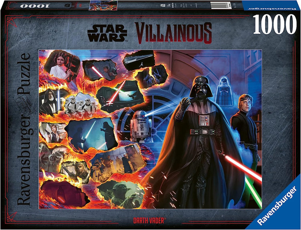 Puzzle Ravensburger: 1000 piece Star Wars Villainous: Darth Vader