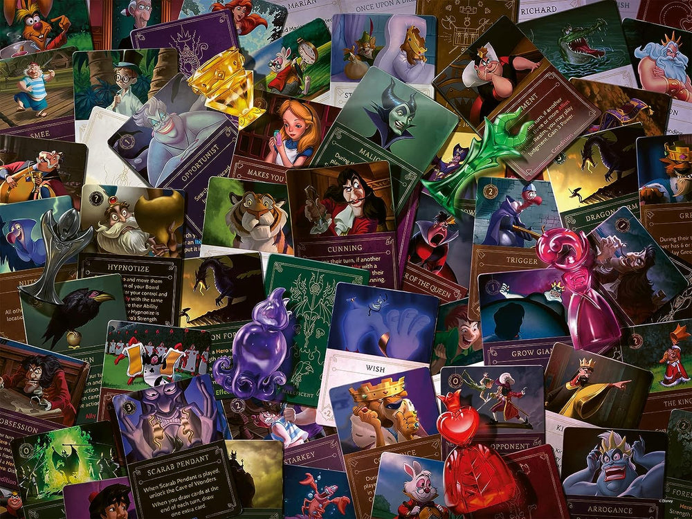 Puzzle Ravensburger: 2000 piece Disney Villainous: All Villains