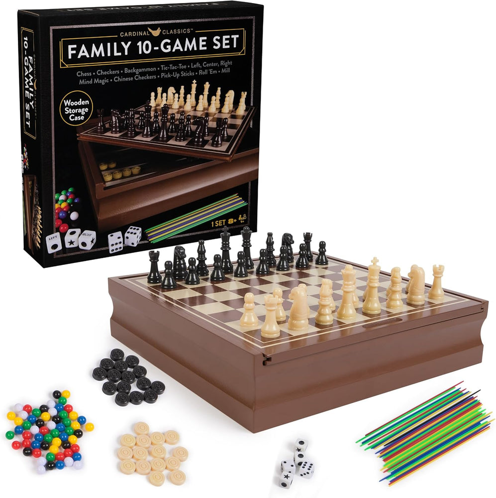 Pressman Premium Classics: Classics Family 10 Game Set