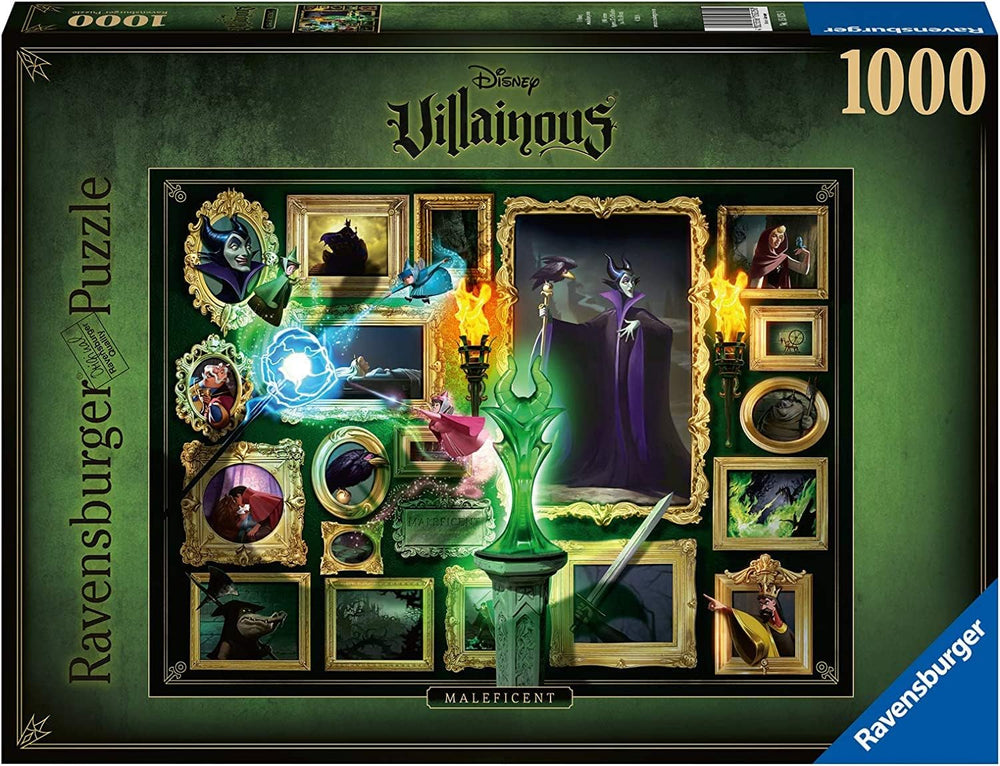 Puzzle Ravensburger 1000 piece Villainous - Maleficent