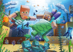 Puzzle Ravensburger: 1000 piece Minecraft: Mosaic