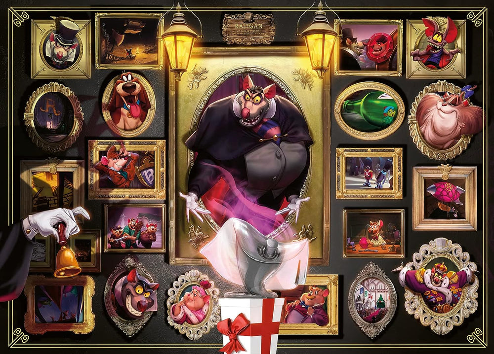 Puzzle Ravensburger: 1000 piece Disney Villainous: Ratigan
