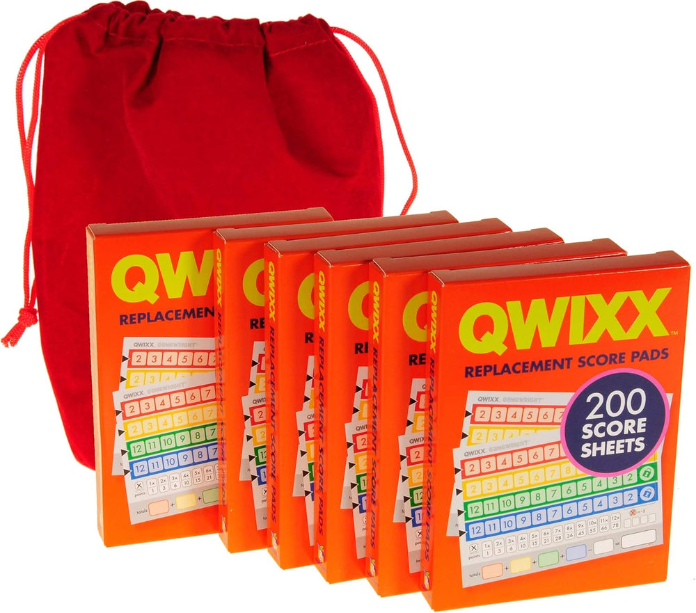 Qwixx: Replacement Score Pads (6)