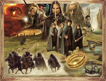 Puzzle Ravensburger: 2000 piece Lord Of The Ring: Fellowship Of Ring