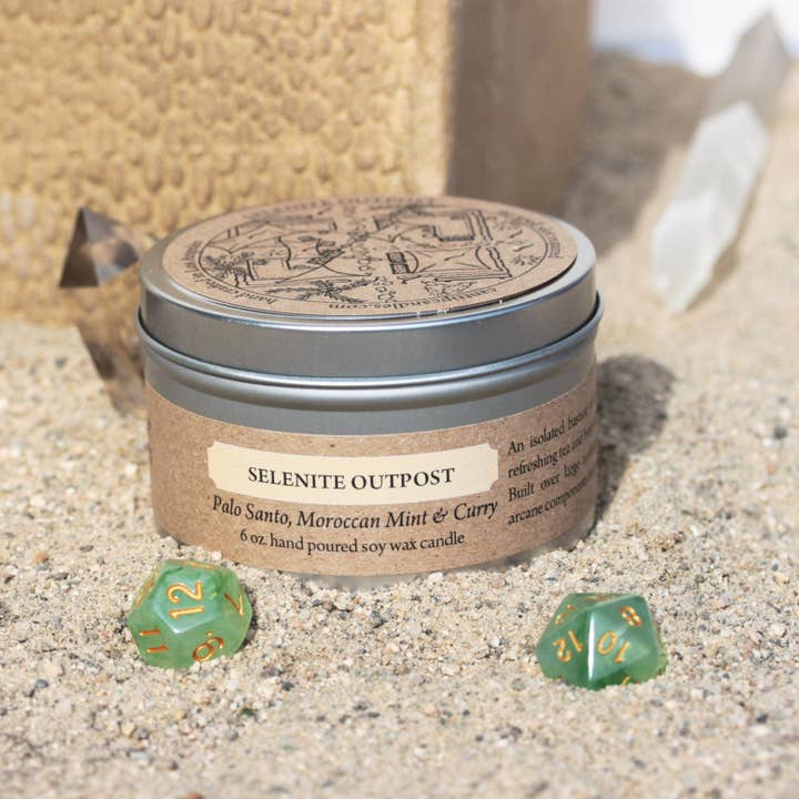 Cantrip Candles: 6oz Tin