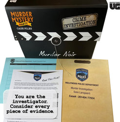 Murder Mystery Party Case Files: Murder Noir