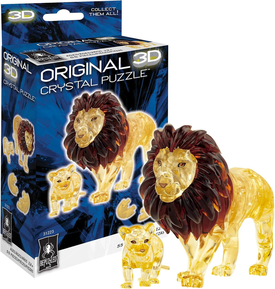 Crystal Puzzle: Lion & Baby