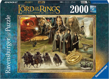 Puzzle Ravensburger: 2000 piece Lord Of The Ring: Fellowship Of Ring