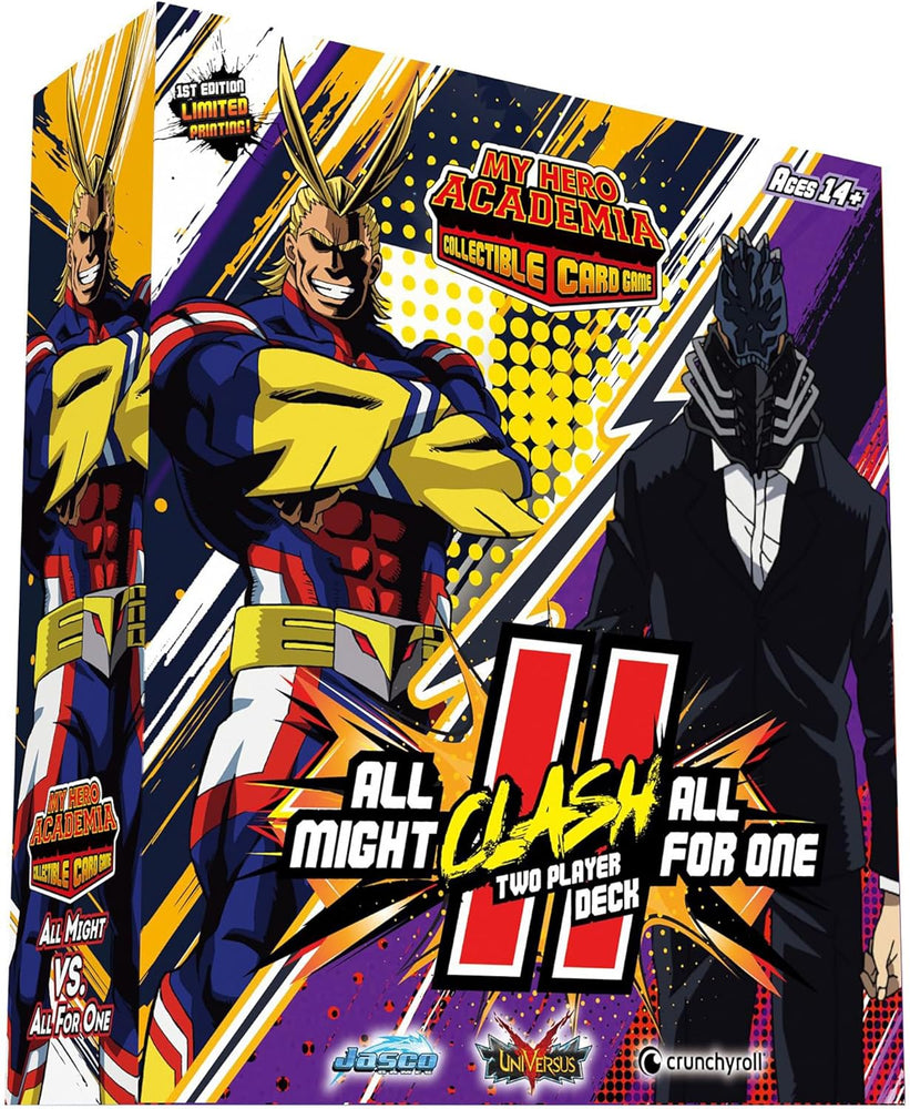 Universus: My Hero Academia 2-Player Clash Deck: All Might vs. All For One