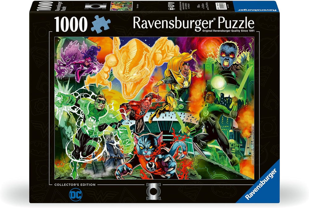 Puzzle Ravensburger: 1000 piece Green Lantern Collector's Edition