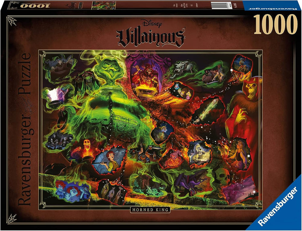 Puzzle Ravensburger: 1000 piece Disney Villainous: Horned King