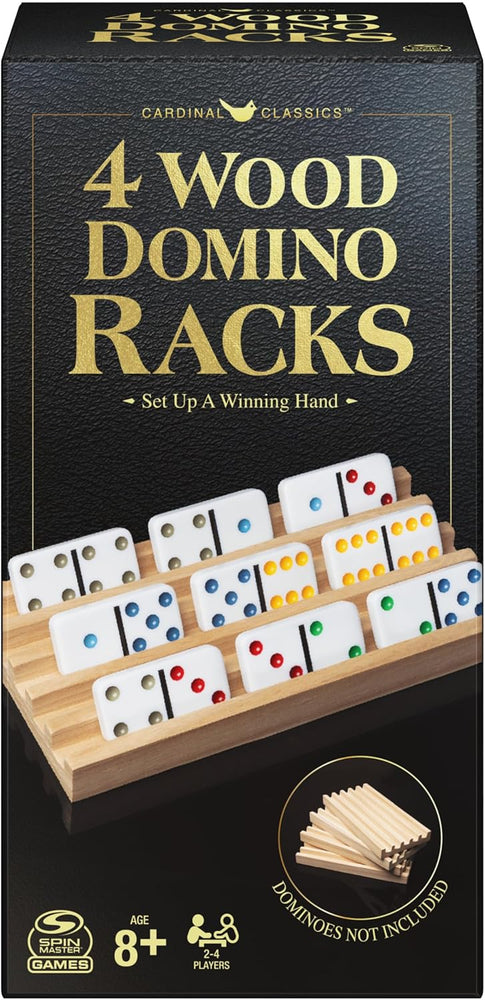 Cardinal Classics Wooden Domino Racks