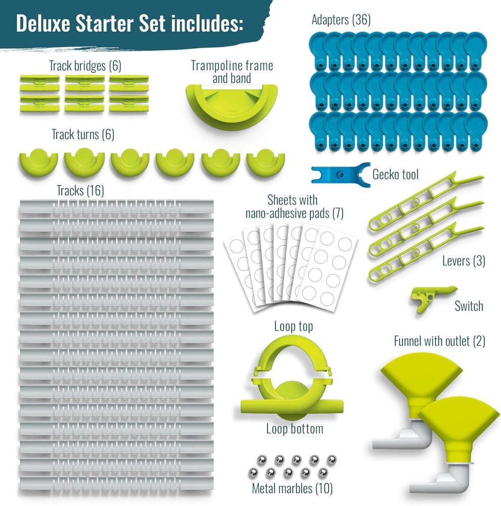 Gecko Run: Marble Run Starter Set - Deluxe
