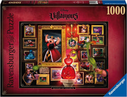 Puzzle Ravensburger 1000 piece Villainous - Queen of Hearts
