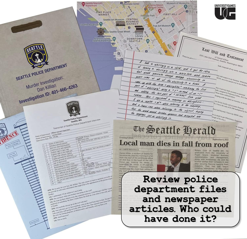 Murder Mystery Party Case Files: Killer Startup