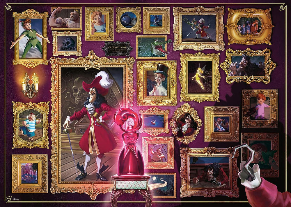 Puzzle Ravensburger 1000 piece Villainous - Captain Hook