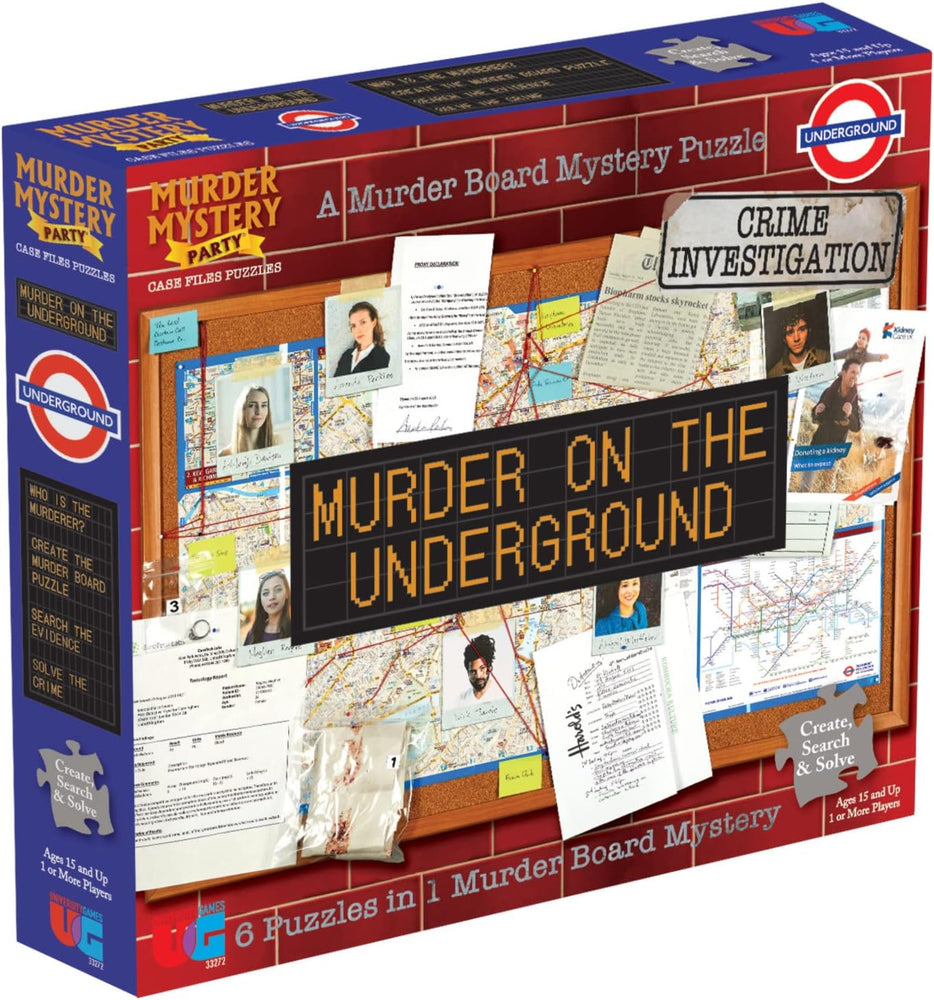 Puzzle Case File: Murder on the Underground