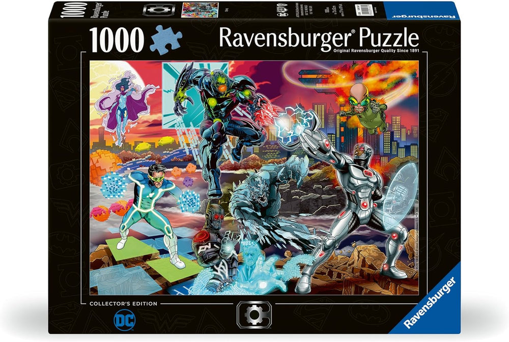 Puzzle Ravensburger: 1000 pc DC Comics- Cyborg, Collector's Ed.