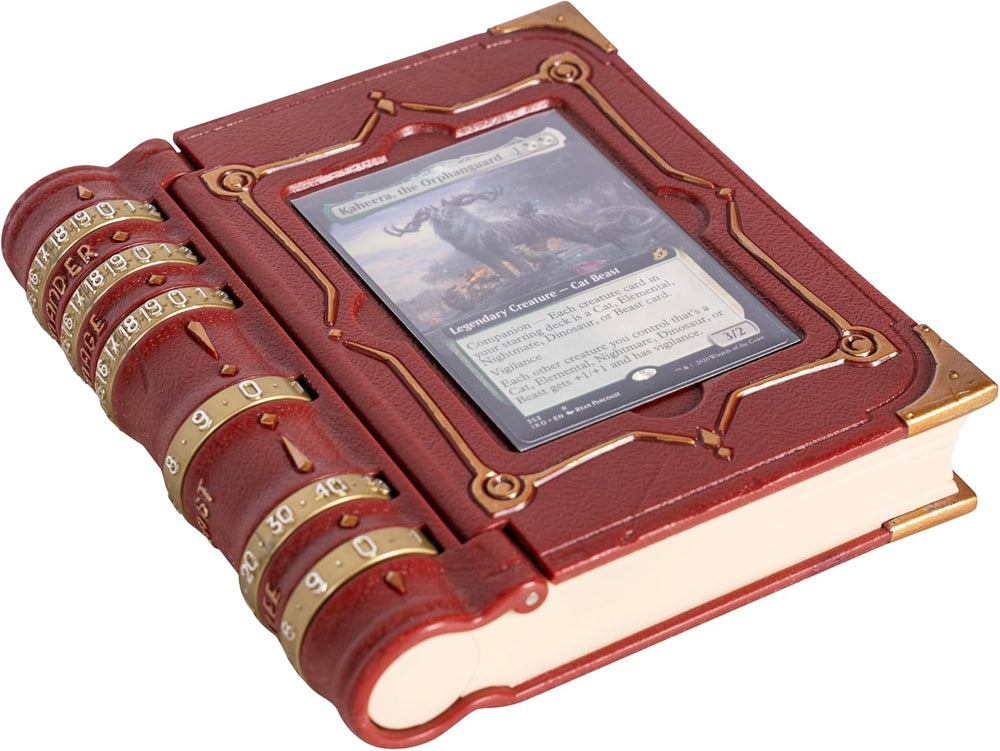 Deck Box Lynx: MTG Commanders Codex: Red