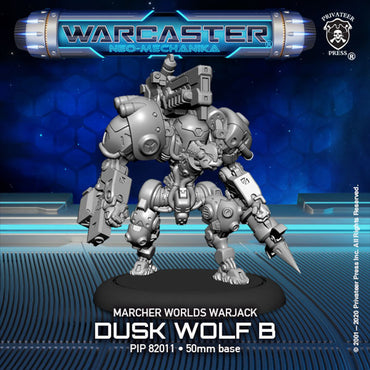 Warcaster: Marcher Worlds Light Warjack - Dusk Wolf B (Variant Sculpt)