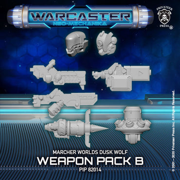 Warcaster: Marcher Worlds Weapon & Cortex Pack - Dusk Wolf B
