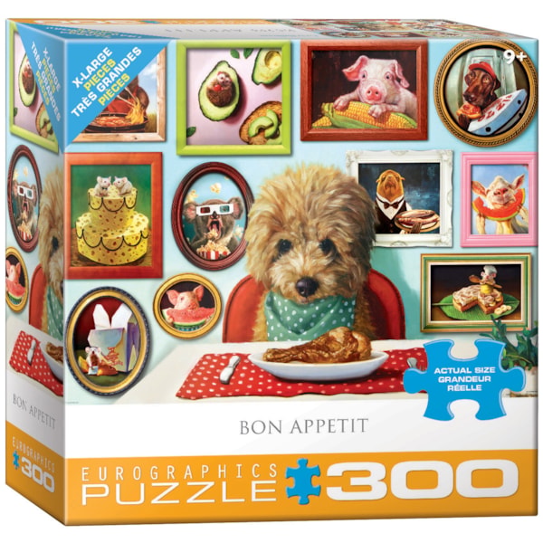 Puzzle Eurographics:  300 large piece Bon Appetit