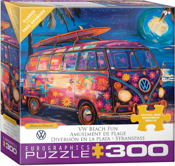 Puzzle Eurographics:  300 large piece VW Beach Fun