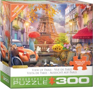 Puzzle Eurographics:  300 large piece View of Paris by Kateryna