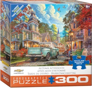 Puzzle Eurographics:  300 large piece Autumn Afternoon by Dominic Davison