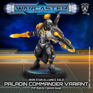 Warcaster: Iron Star Alliance Solo - Paladin Commander (variant)
