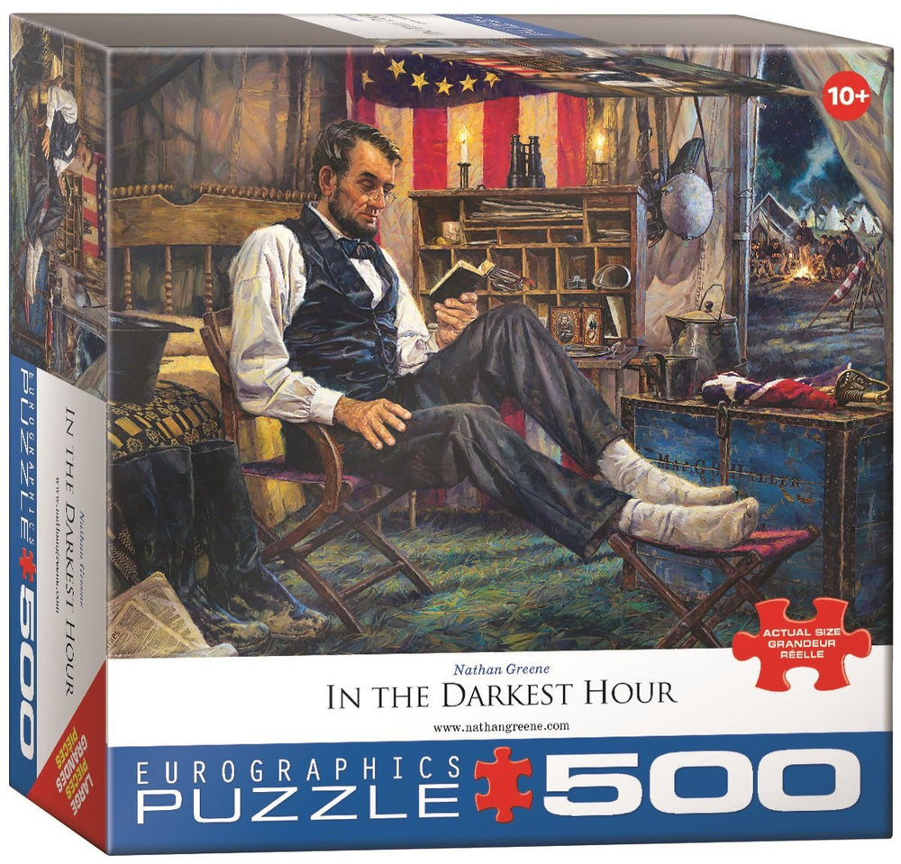Puzzle Eurographics:  500 large piece In the Darkest Hour