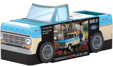 Puzzle Eurographics:  550 piece Pickup Truck Tin