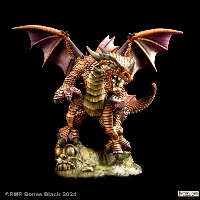 Mini Reaper Bones Pathfinder: Chibi Red Dragon