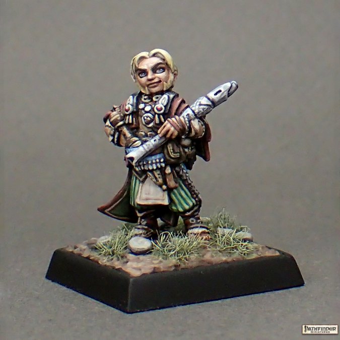 Mini Reaper Pathfinder: Lem, Iconic Halfling Bard (2e)