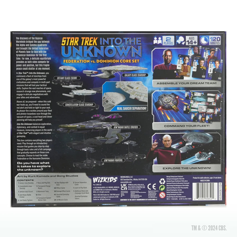 Star Trek Into the Unknown: Federation vs. Dominion Core Set
